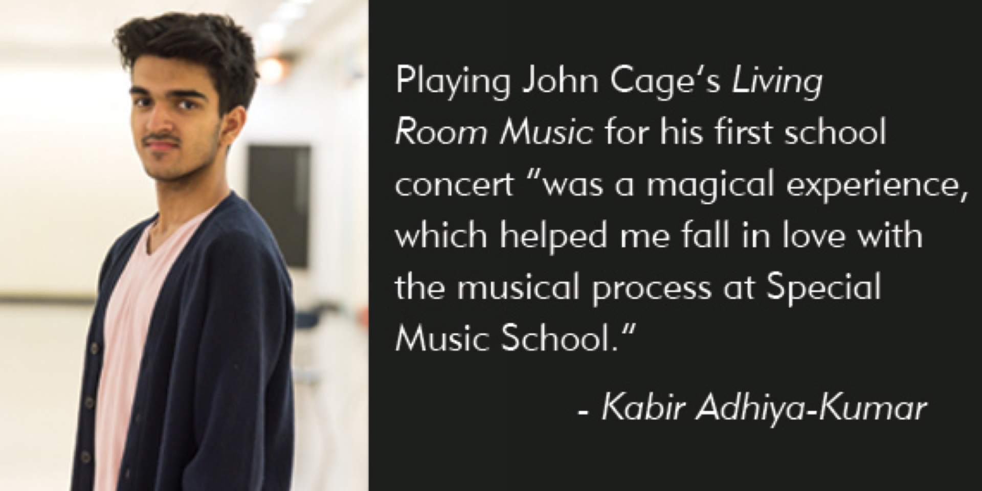 <p>Meet Kabir Adhiya-Kumar, drummer & Special Music School</p>