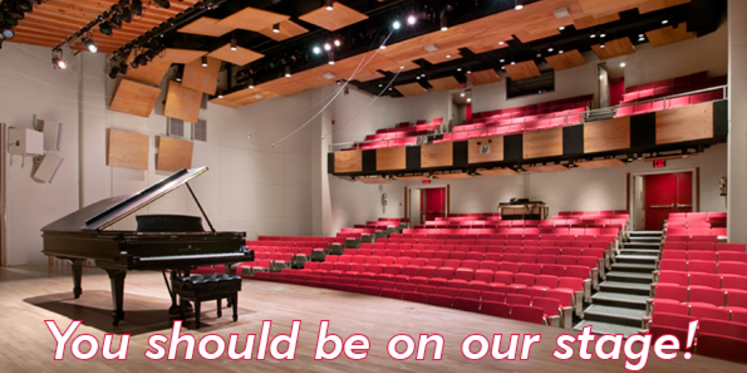 Merkin Concert Hall is perfect for your next concert or event!
