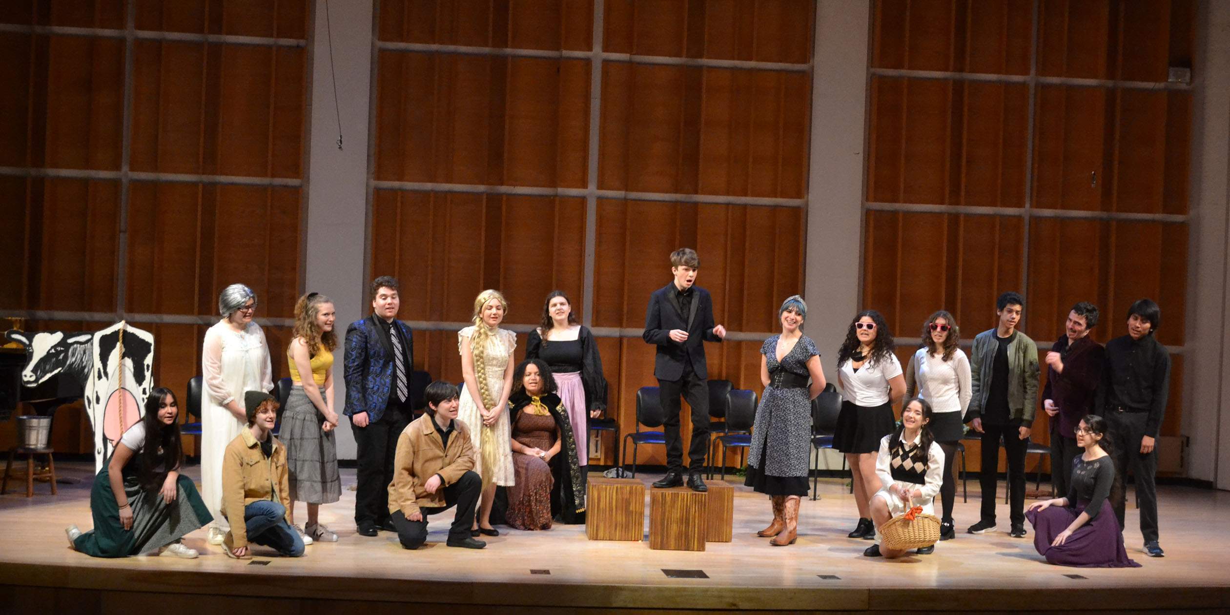 SMS High School vocal majors perform Sondheim’s “Into the Woods”