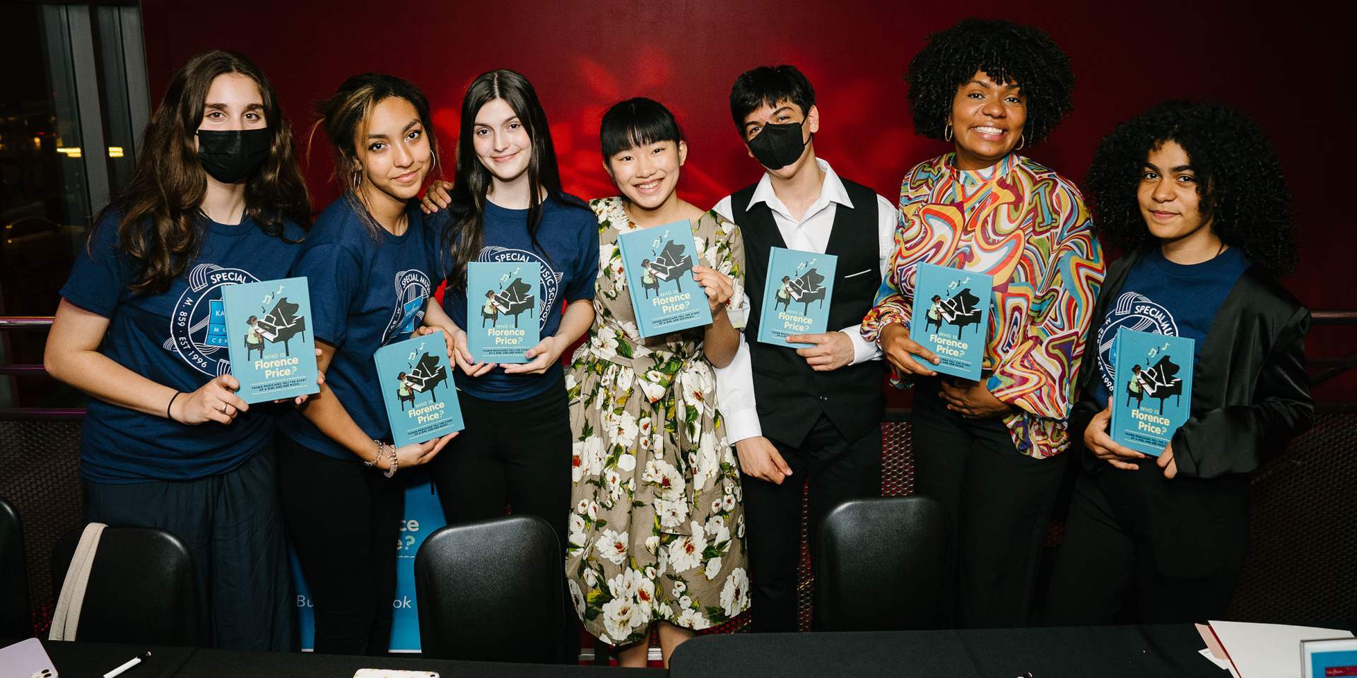 <p>Special Music School authors of “Who Is Florence Price?”</p>