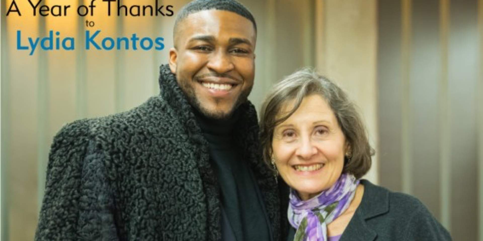 <p>Celebrating Lydia Kontos for her leadership and vision</p>
